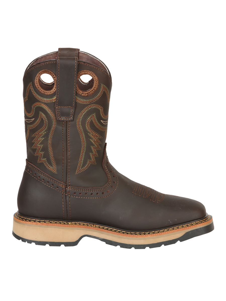 El General Men’s Work Boot - Grasso Leather - Moka

 45368
