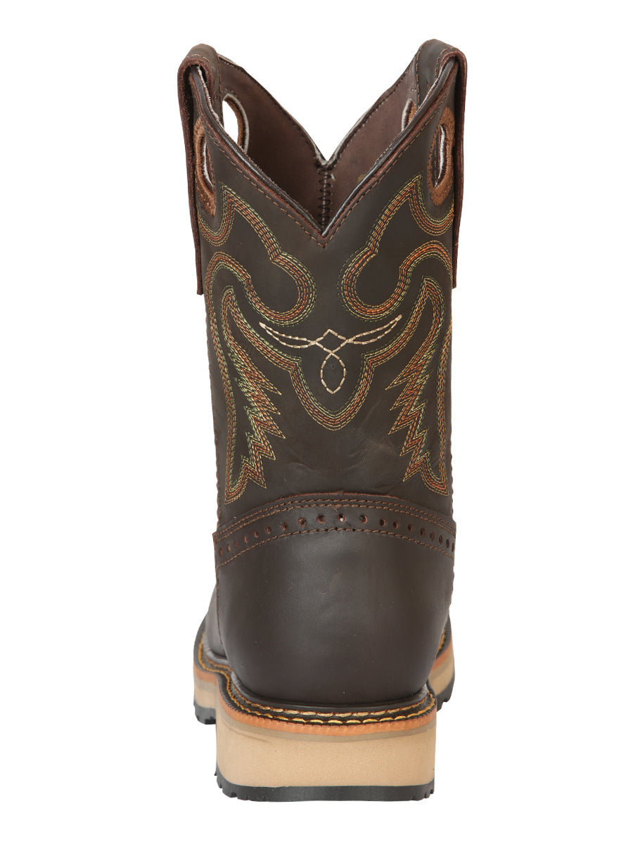 El General Men’s Work Boot - Grasso Leather - Moka

 45368