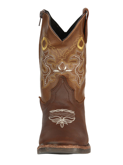 El General Kids Rodeo Boots - Oak 45388