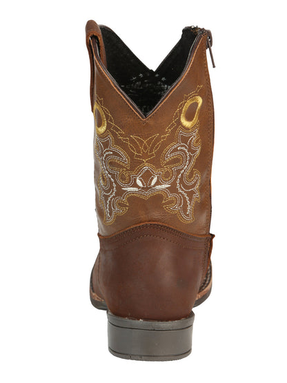 El General Kids Rodeo Boots - Oak 45388