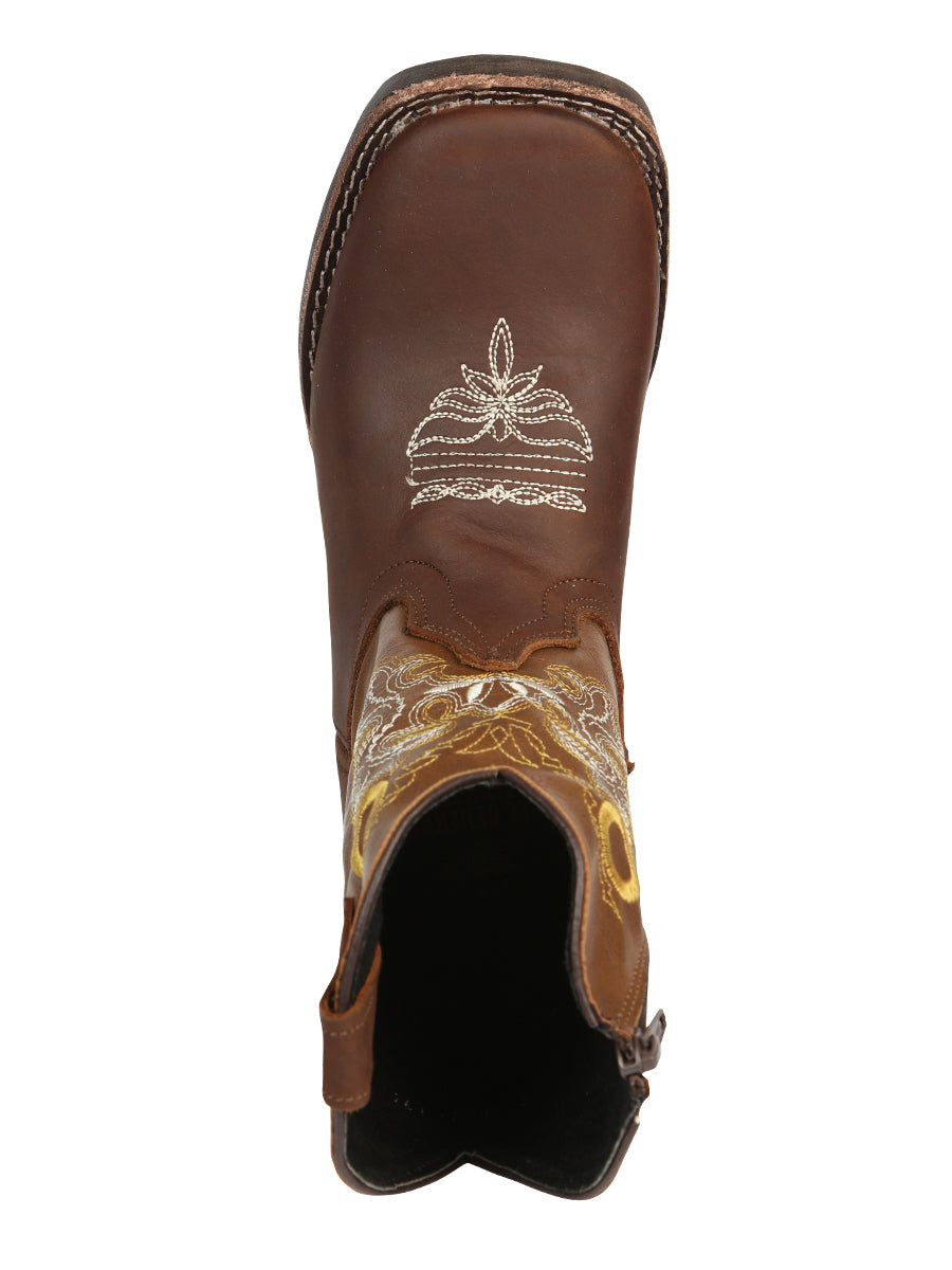 El General Kids Rodeo Boots - Oak 45388