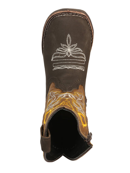 El General Kids Rodeo Boots - Chocolate 45390