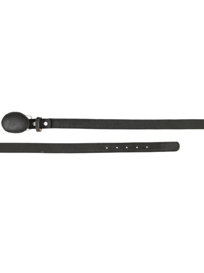 Kids Western Belt - El General Nobuck Black 45441