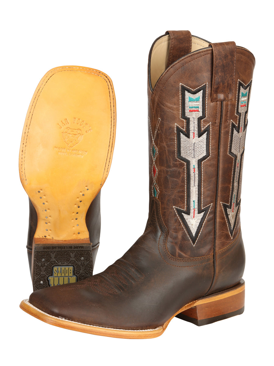 Jar Boots Men's Rodeo Boots - Natural/Orix 45475