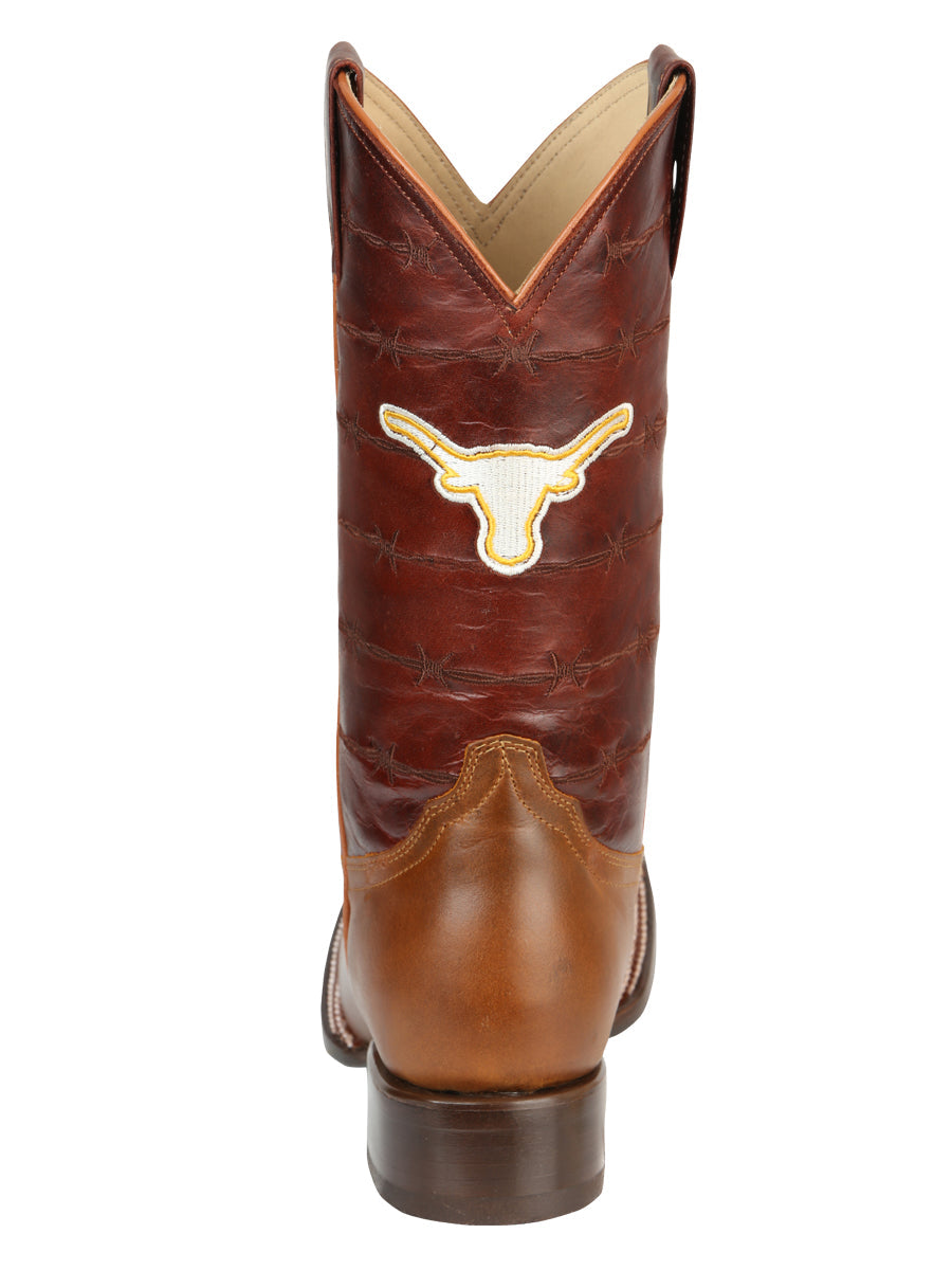 Jar Boots Men's Rodeo Boots - Orange/Congnac 45476