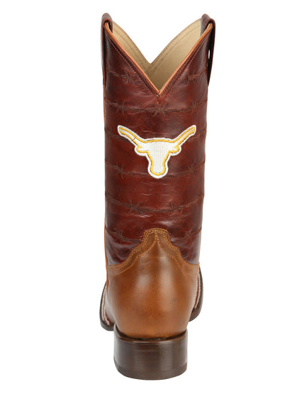 Jar Boots Men's Rodeo Boots - Orange/Congnac 45476