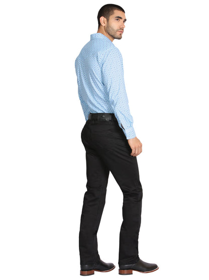 Centenario Slim Fit Denim Pants - Black 45540