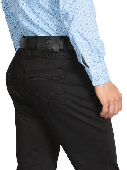Centenario Slim Fit Denim Pants - Black 45540