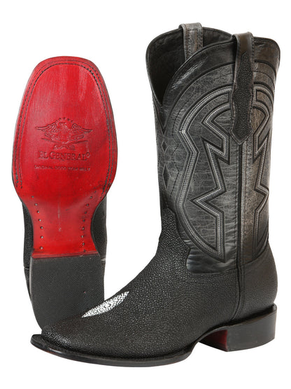 El General Men’s Rodeo Boot Imitation Stingray 45566
