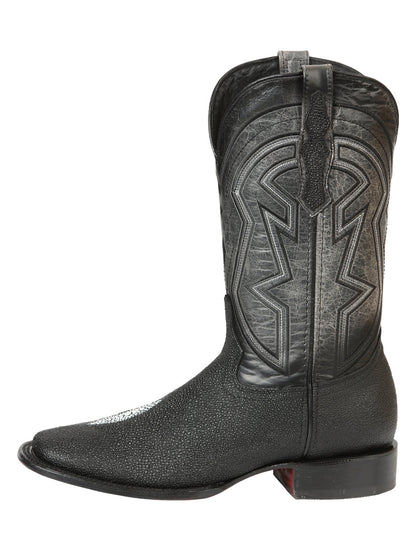 El General Men’s Rodeo Boot Imitation Stingray 45566