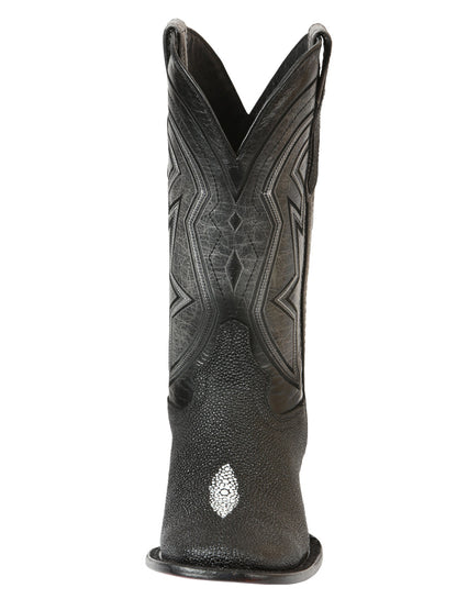 El General Men’s Rodeo Boot Imitation Stingray 45566