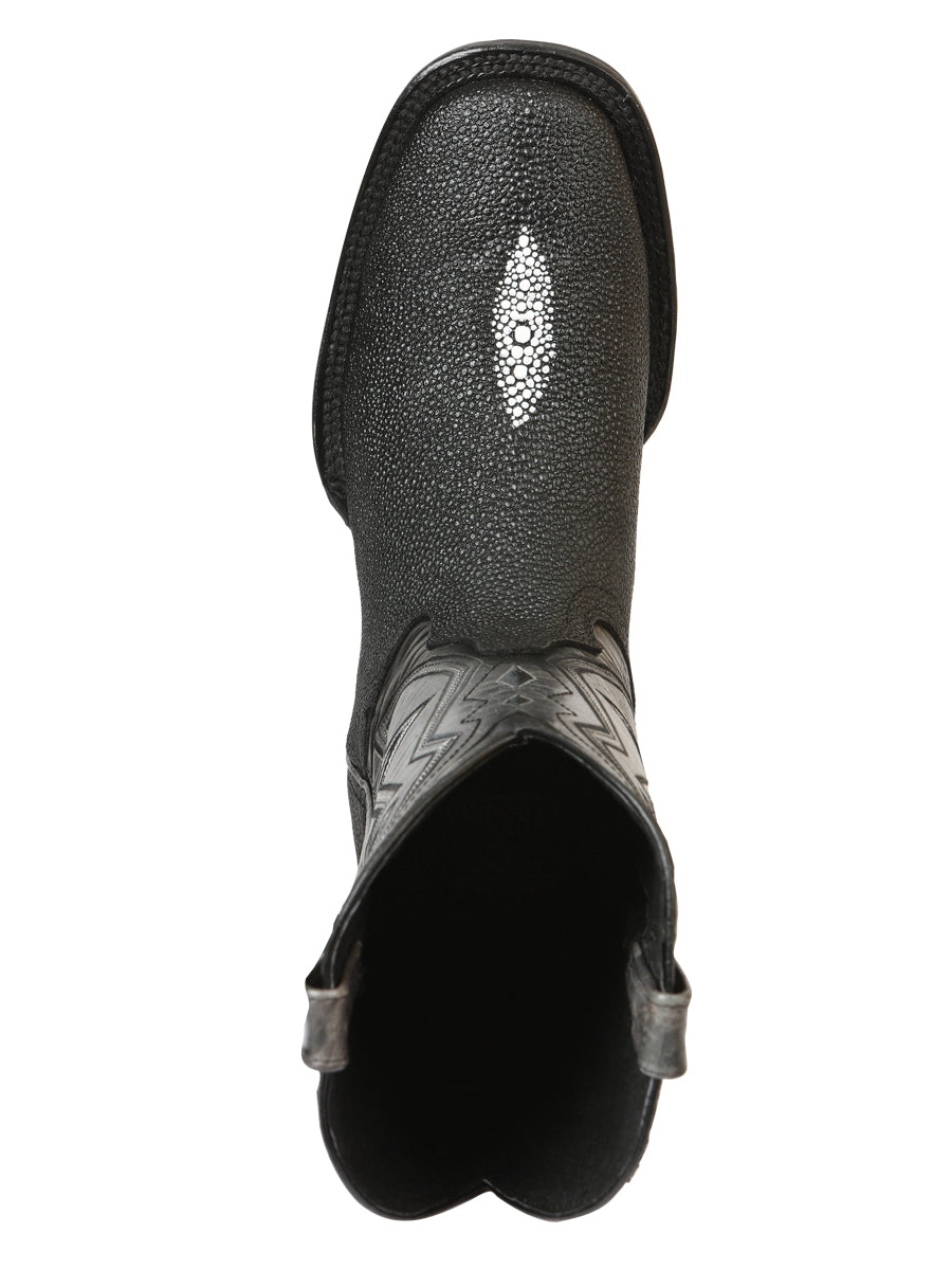 El General Men’s Rodeo Boot Imitation Stingray 45566
