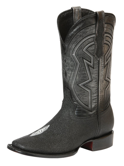 El General Men’s Rodeo Boot Imitation Stingray 45566
