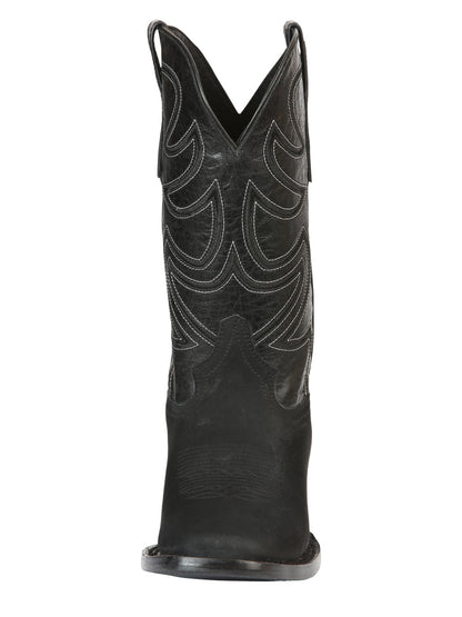 El General Men’s Rodeo Boot Nobuck Leather

 - Black 45567