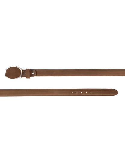 Men’s Western Belt El General Nubuck - Camel 45576
