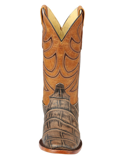 El General Men’s Rodeo Boots - Macro Coco Print - Tobacco 45663