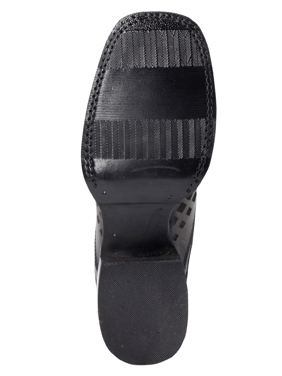 Men's El General Ankle Boots Pull Up- Gray 45674
