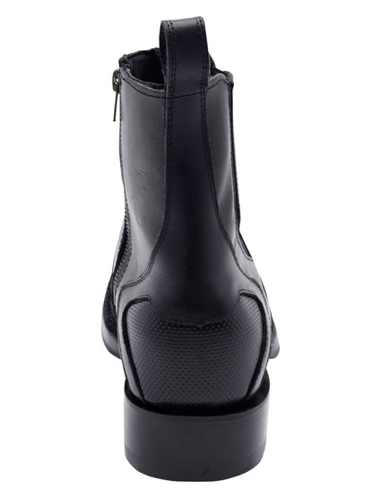 Men's El General Ankle Boots Pull Up- Gray 45674