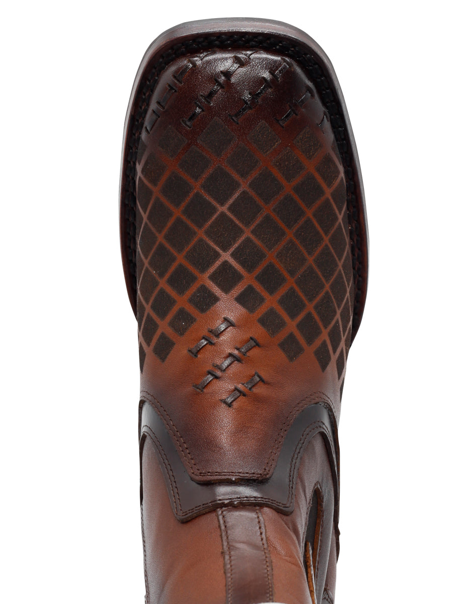 Men's El General Ankle Boots Pull Up- Brown 45675