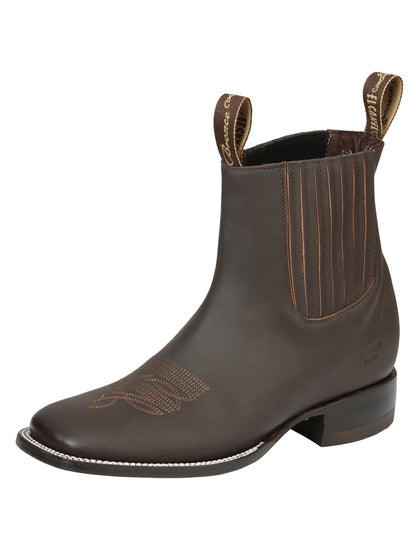 El Canelo Men’s Matte Brown Boots 45756
