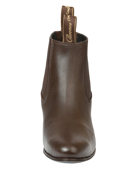 El Canelo Men’s Charro Boots - Brown 45757