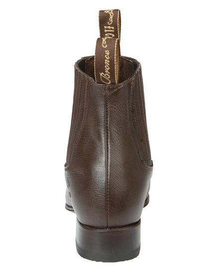 El Canelo Men’s Charro Boots - Brown 45757