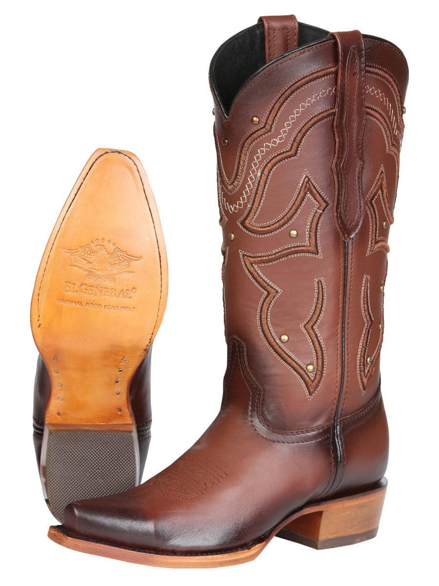 Women's El General Cowgirl Boot- Shedron 45777