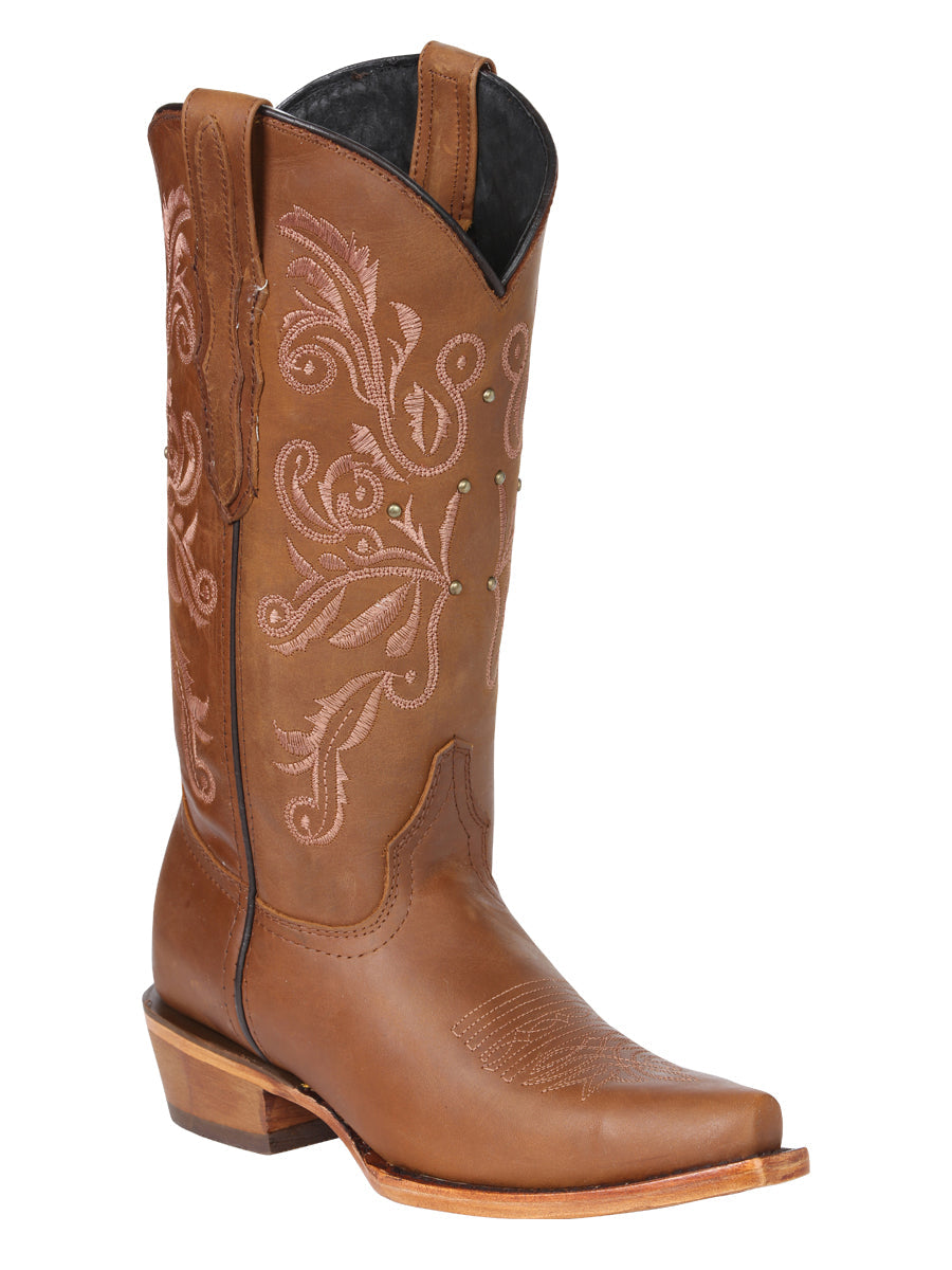 El General Women’s Limited Edition Western Boot - Honey 45781