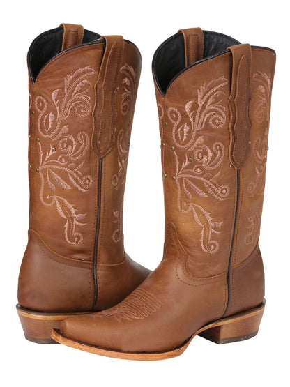 El General Women’s Limited Edition Western Boot - Honey 45781