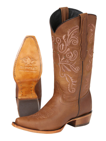 El General Women’s Limited Edition Western Boot - Honey 45781