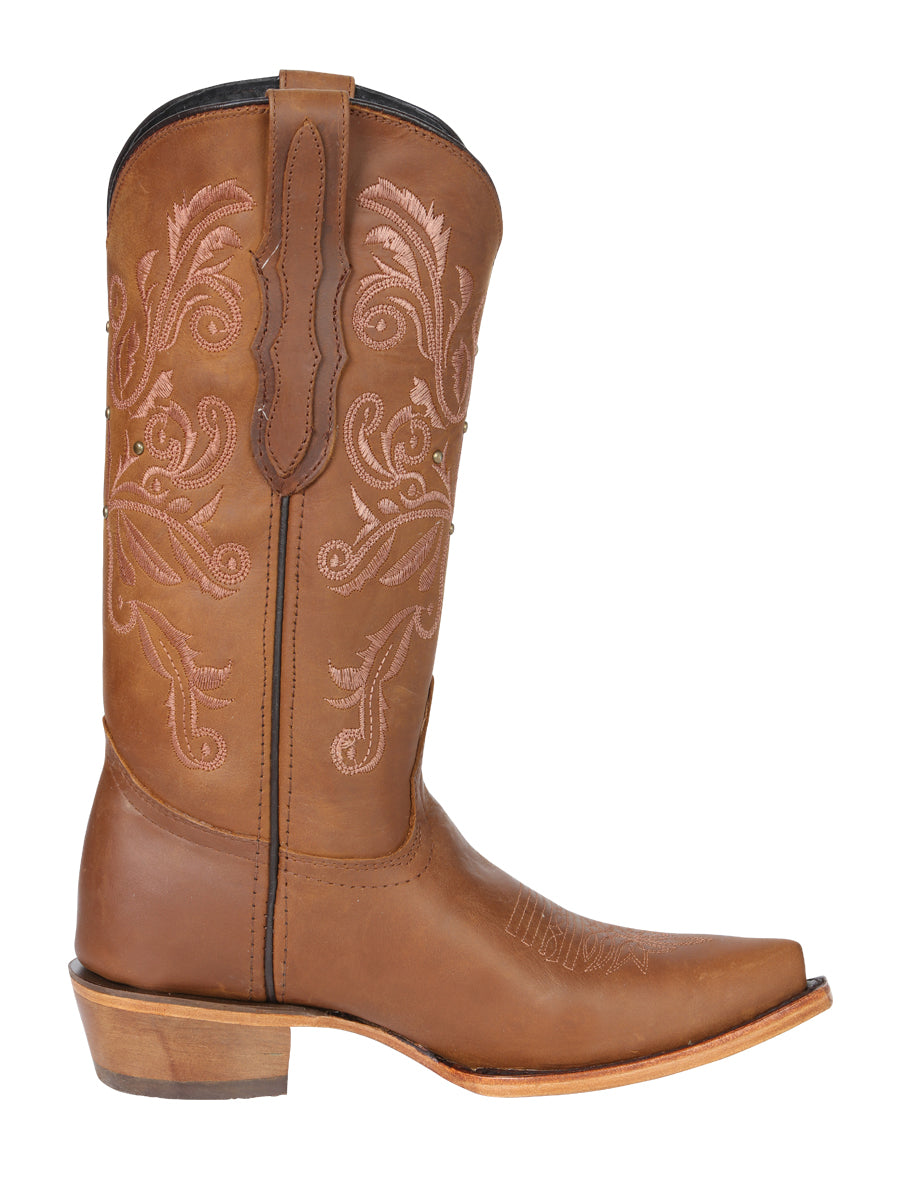 El General Women’s Limited Edition Western Boot - Honey 45781