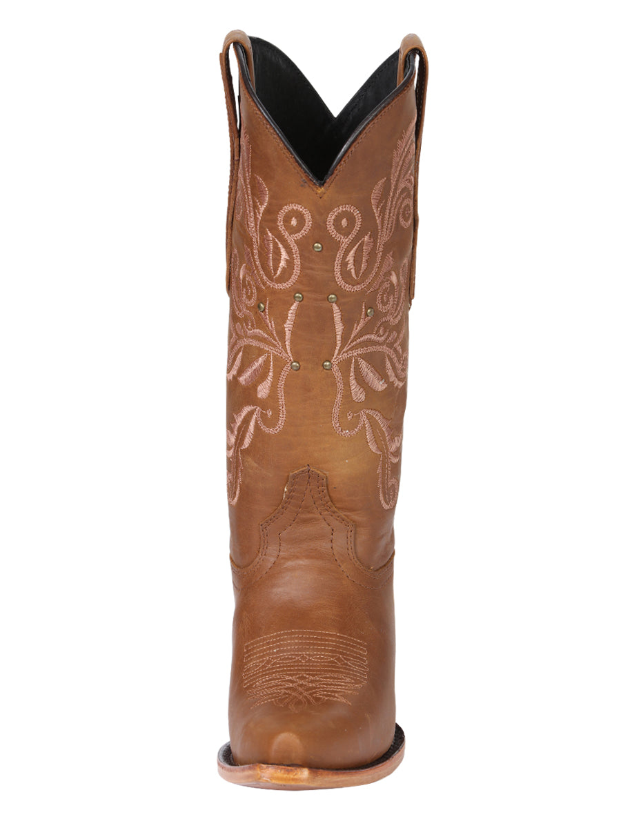El General Women’s Limited Edition Western Boot - Honey 45781