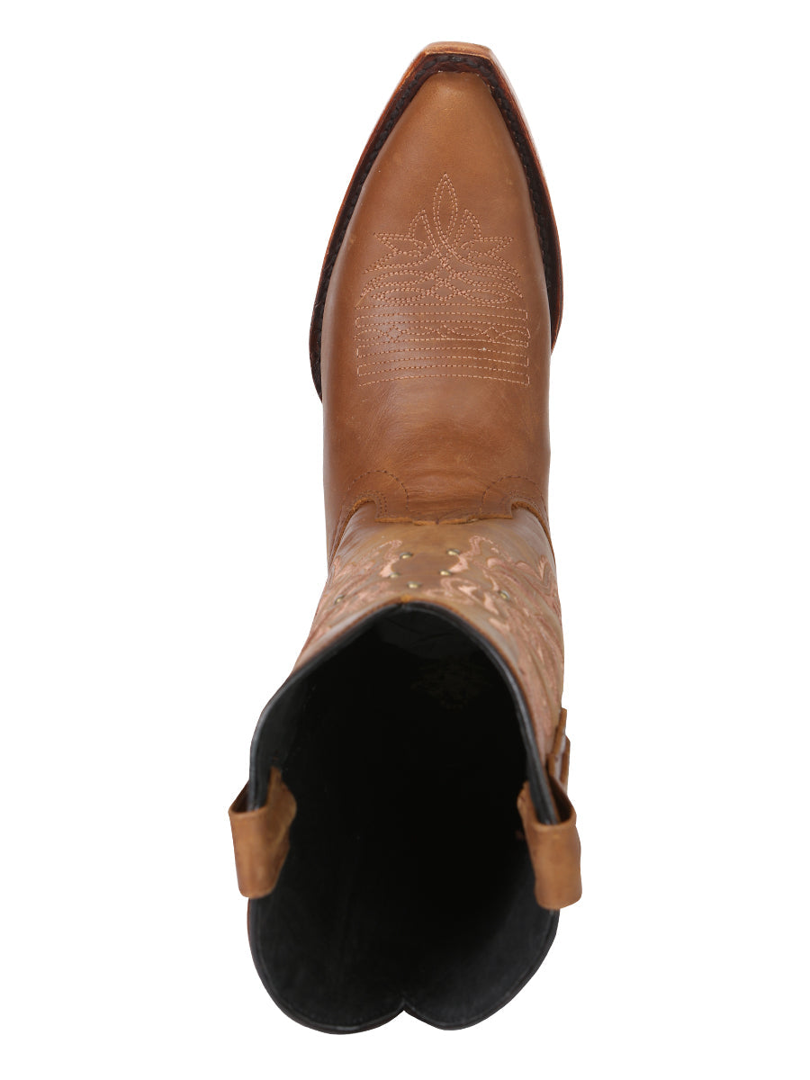 El General Women’s Limited Edition Western Boot - Honey 45781