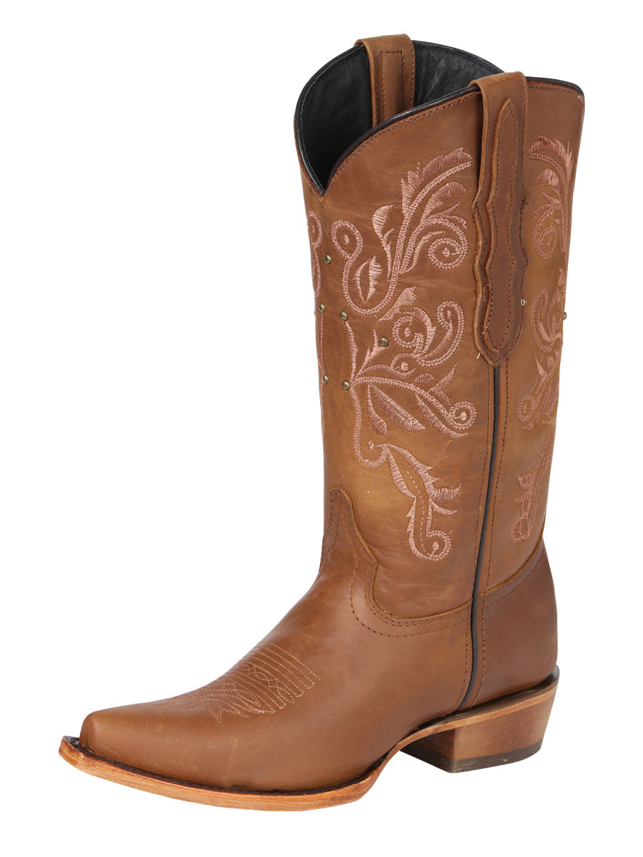 El General Women’s Limited Edition Western Boot - Honey 45781