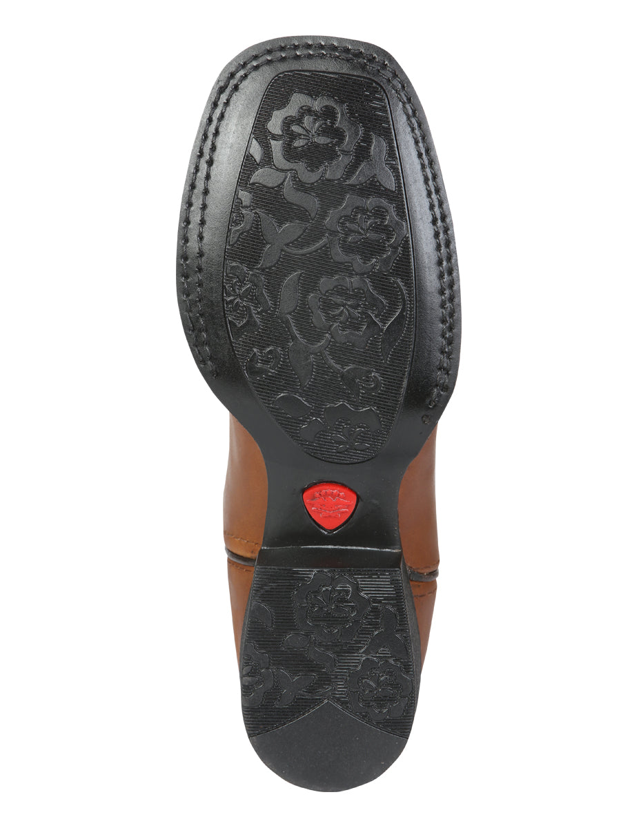 El General Women’s Rodeo Boots - Papaya 45797