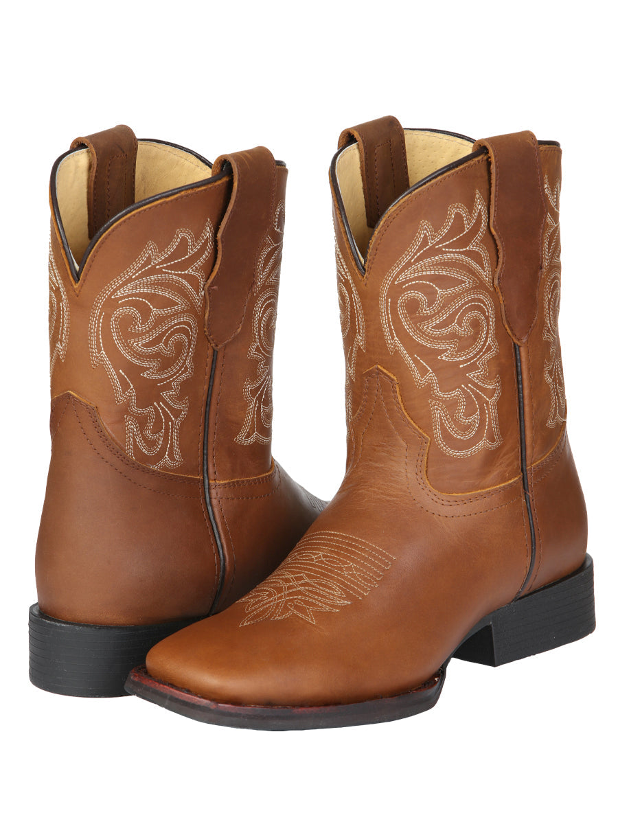 El General Women’s Rodeo Boots - Papaya 45797