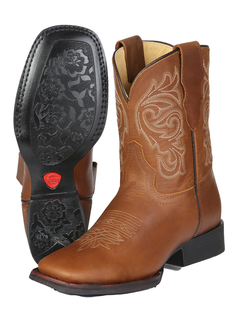 El General Women’s Rodeo Boots - Papaya 45797
