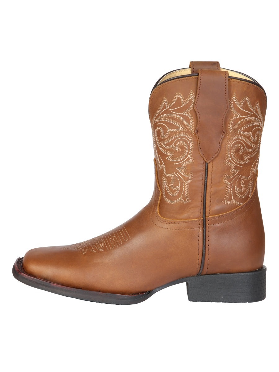 El General Women’s Rodeo Boots - Papaya 45797