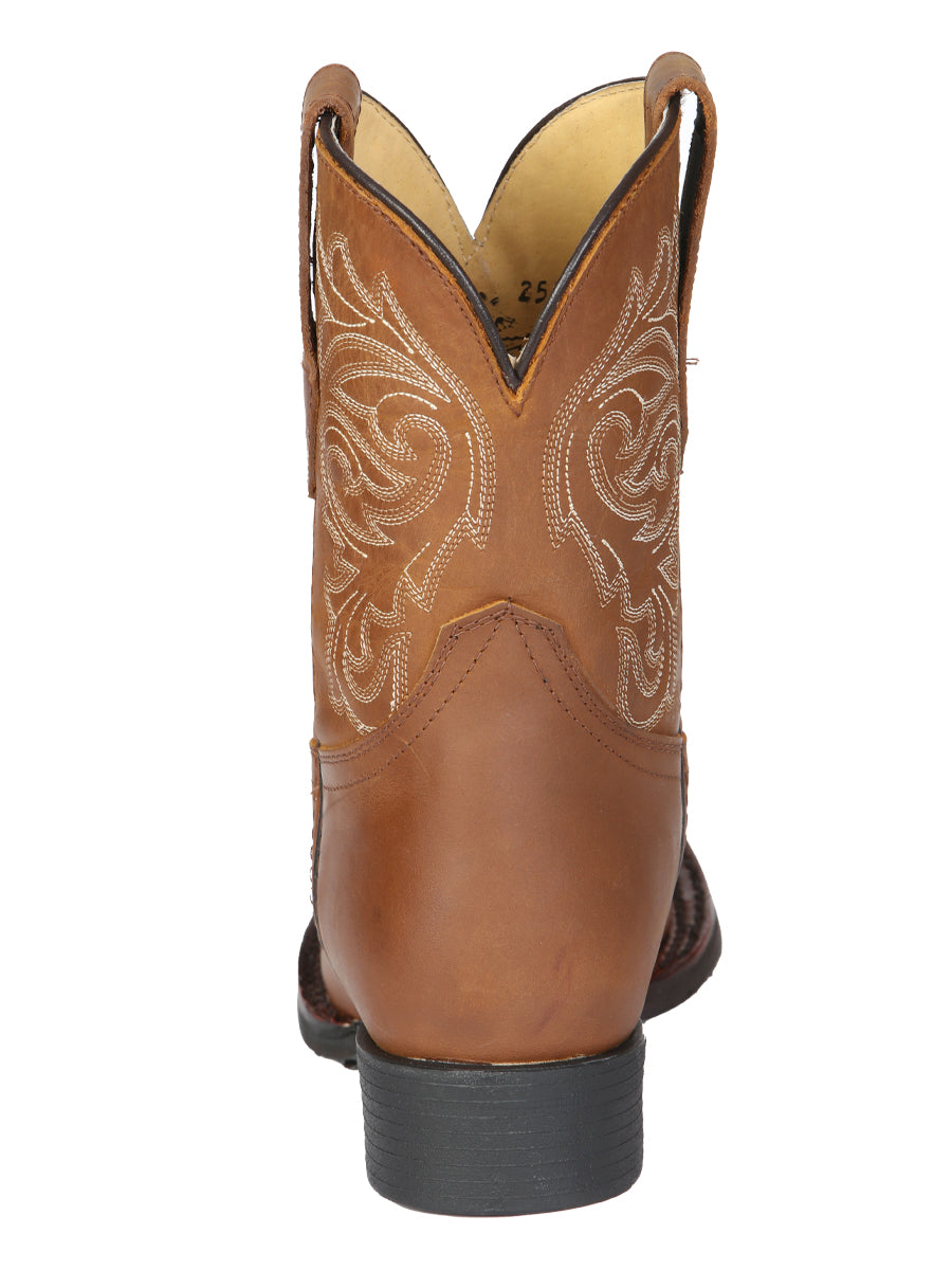El General Women’s Rodeo Boots - Papaya 45797