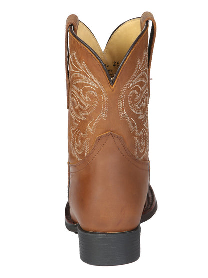 El General Women’s Rodeo Boots - Papaya 45797