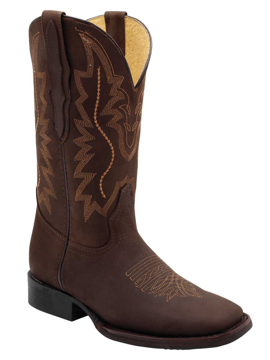 El General Women’s Rodeo Boots - Brown 45802
