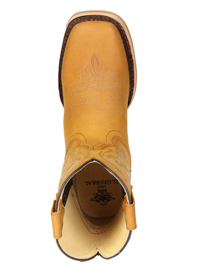 El General Women’s Rodeo Boots - Honey 45803