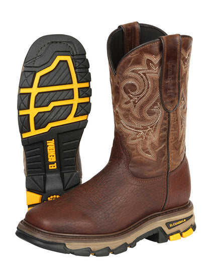 Men's El General Work Boots Visonte Leather- Bomber 45805