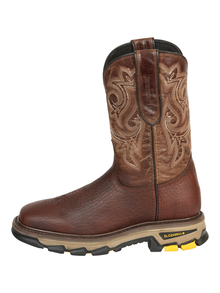 Men's El General Work Boots Visonte Leather- Bomber 45805