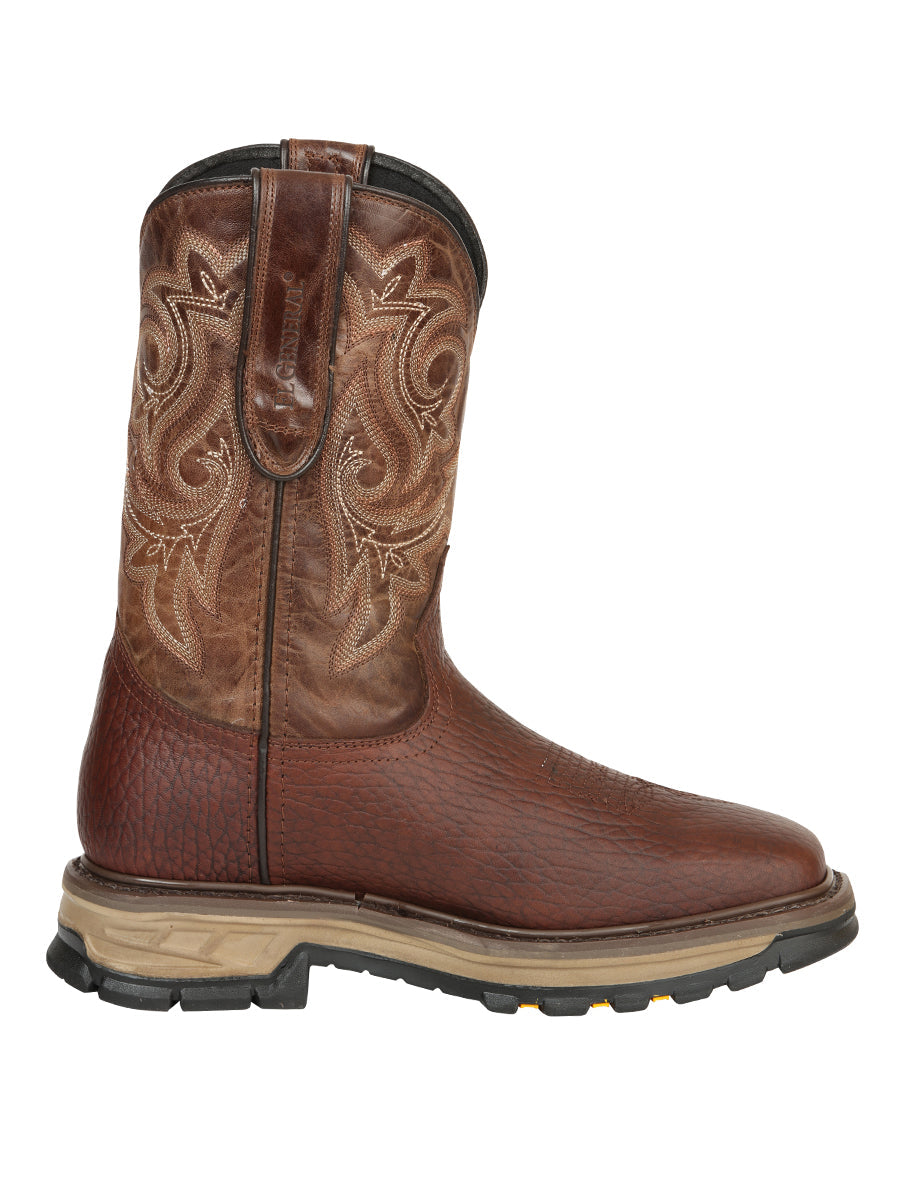 Men's El General Work Boots Visonte Leather- Bomber 45805