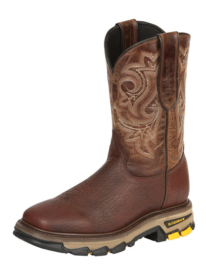 Men's El General Work Boots Visonte Leather- Bomber 45805