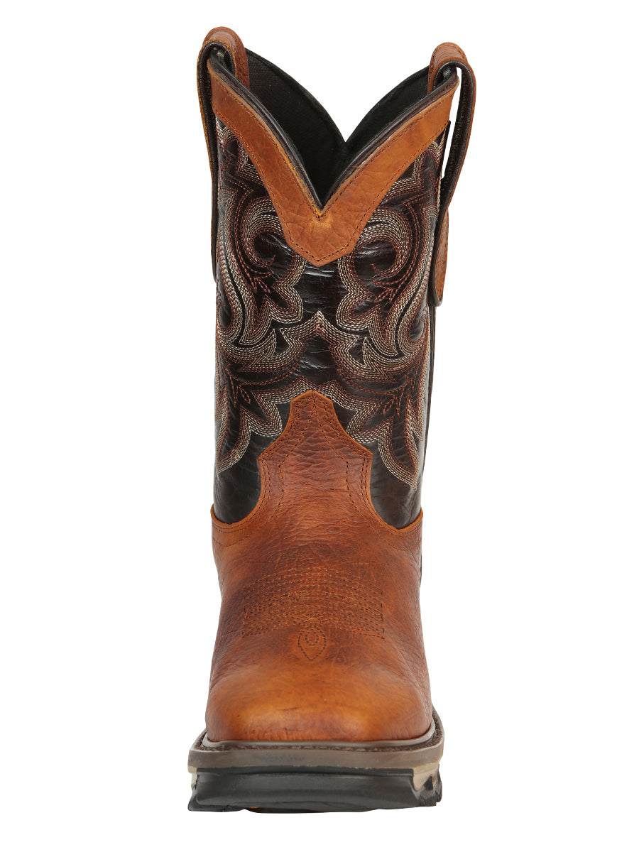 Men's El General Work Boot Shoulder Leather- Reedwon 45806