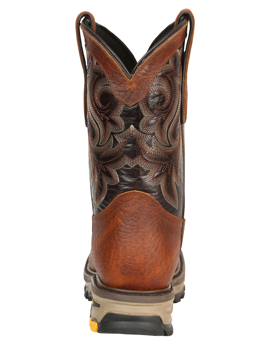 Men's El General Work Boot Shoulder Leather- Reedwon 45806
