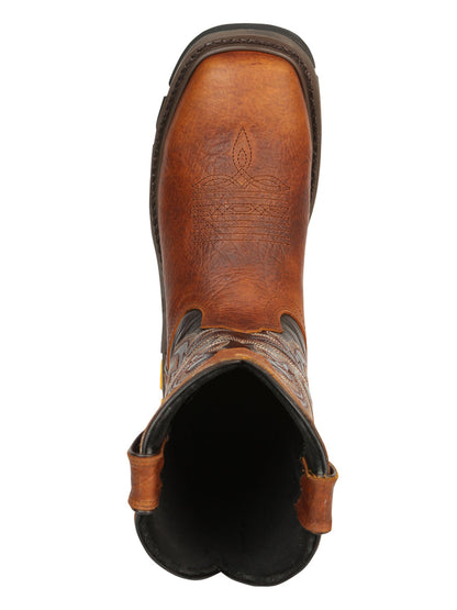 Men's El General Work Boot Shoulder Leather- Reedwon 45806