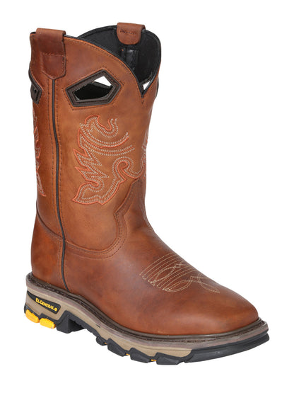 Men's El General WorkBoot Crazy Leather- Kansas 45812